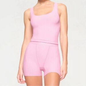 SKIMS Pink Shapewear Set